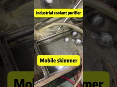 कुशल सीएनसी शीतलक तेल विभाजक बड़े काटने तरल पदार्थ और तेल हटाने पाउडर