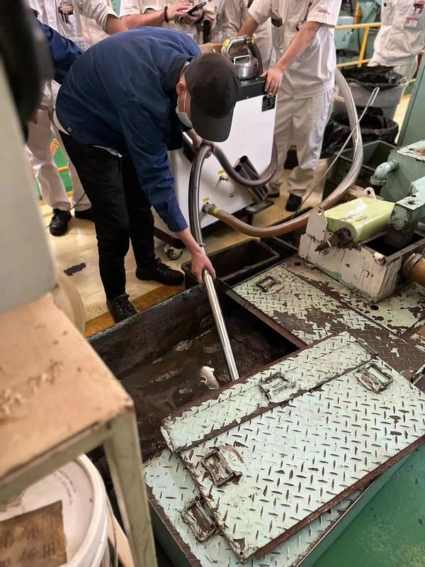 पीसने की मशीन फिल्टर वजन 150KG शक्ति 120W न्यूनतम निस्पंदन सटीकता 20mm